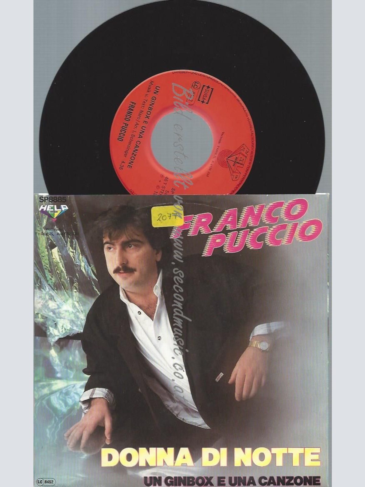 7"   FRANCO PUCCIO DONNA DI NOTTE