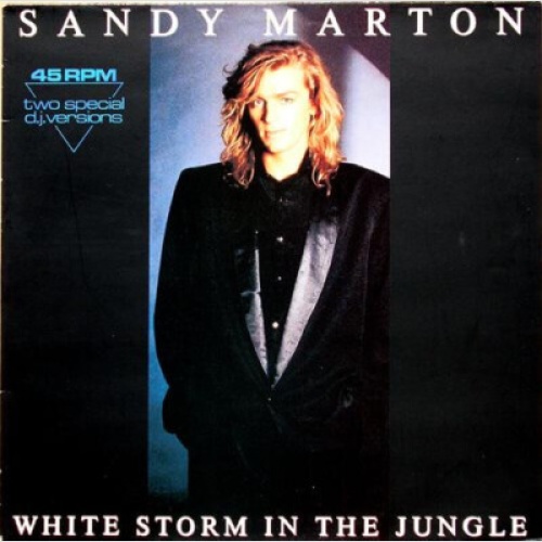 12", Single Sandy Marton - White Storm In The Jungle (Two Special D.J. Versions)