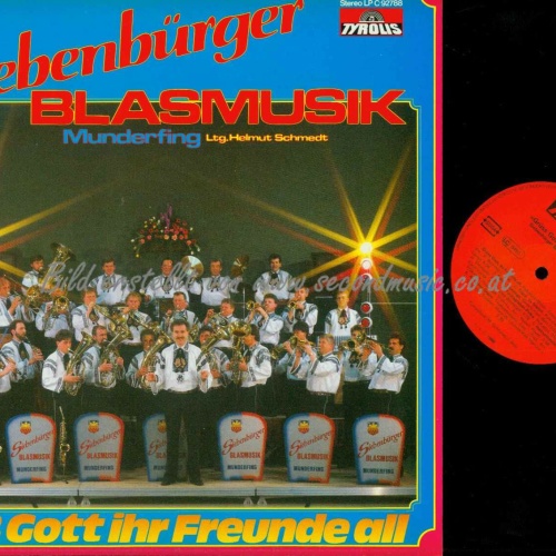 LP-- Siebenbürger Blasmusik -- Grüß Gott ihr Freunde all -- /  NM