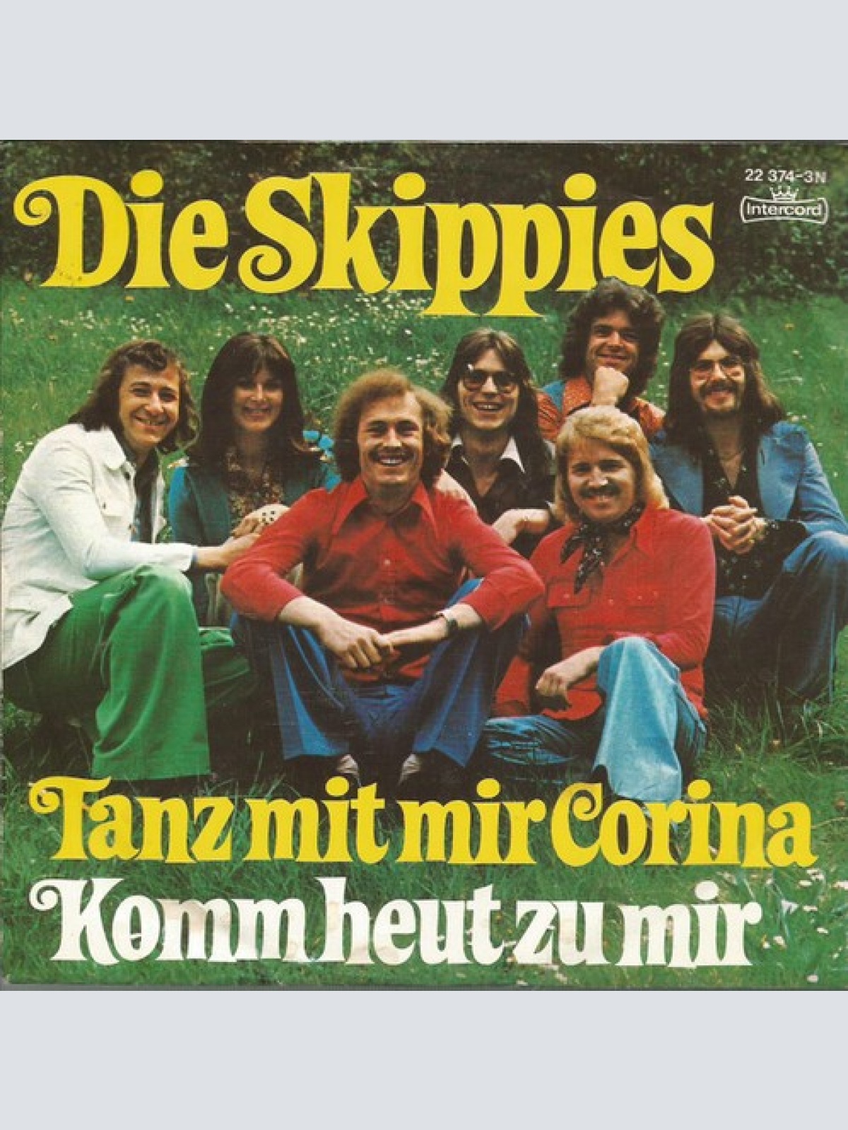 7", Single Die Skippies - Tanz Mit Mir Corina / Komm Heut Zu Mir