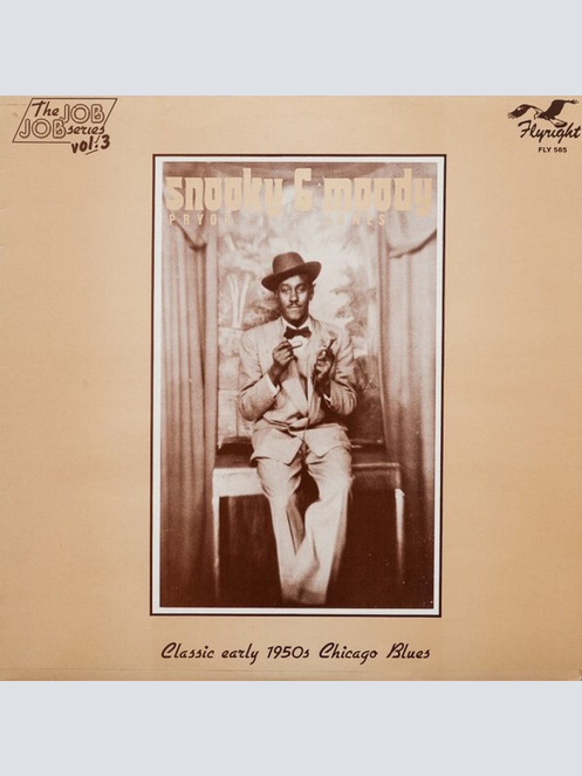 LP, Comp, Mono, RM Snooky Pryor & Moody Jones* - Real Fine Boogie
