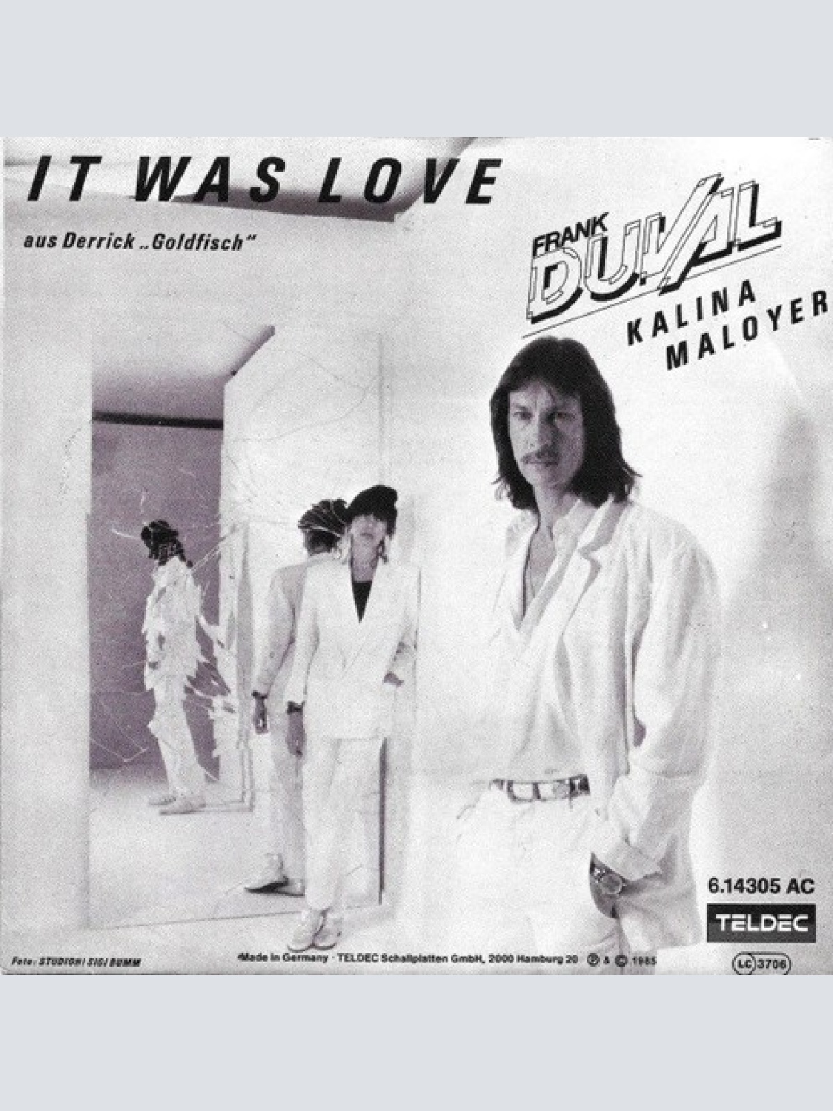 7", Single Frank Duval - Kalina Maloyer - It Was Love