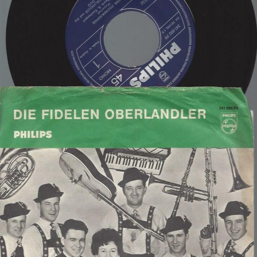 7"  Die Fidelen Oberlandler Und Das Herzl Duo  Der Fischerjunge