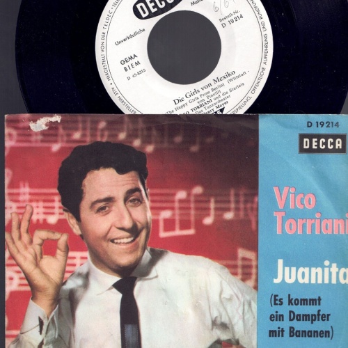 7"  Vico Torriani Juanita   / Promo