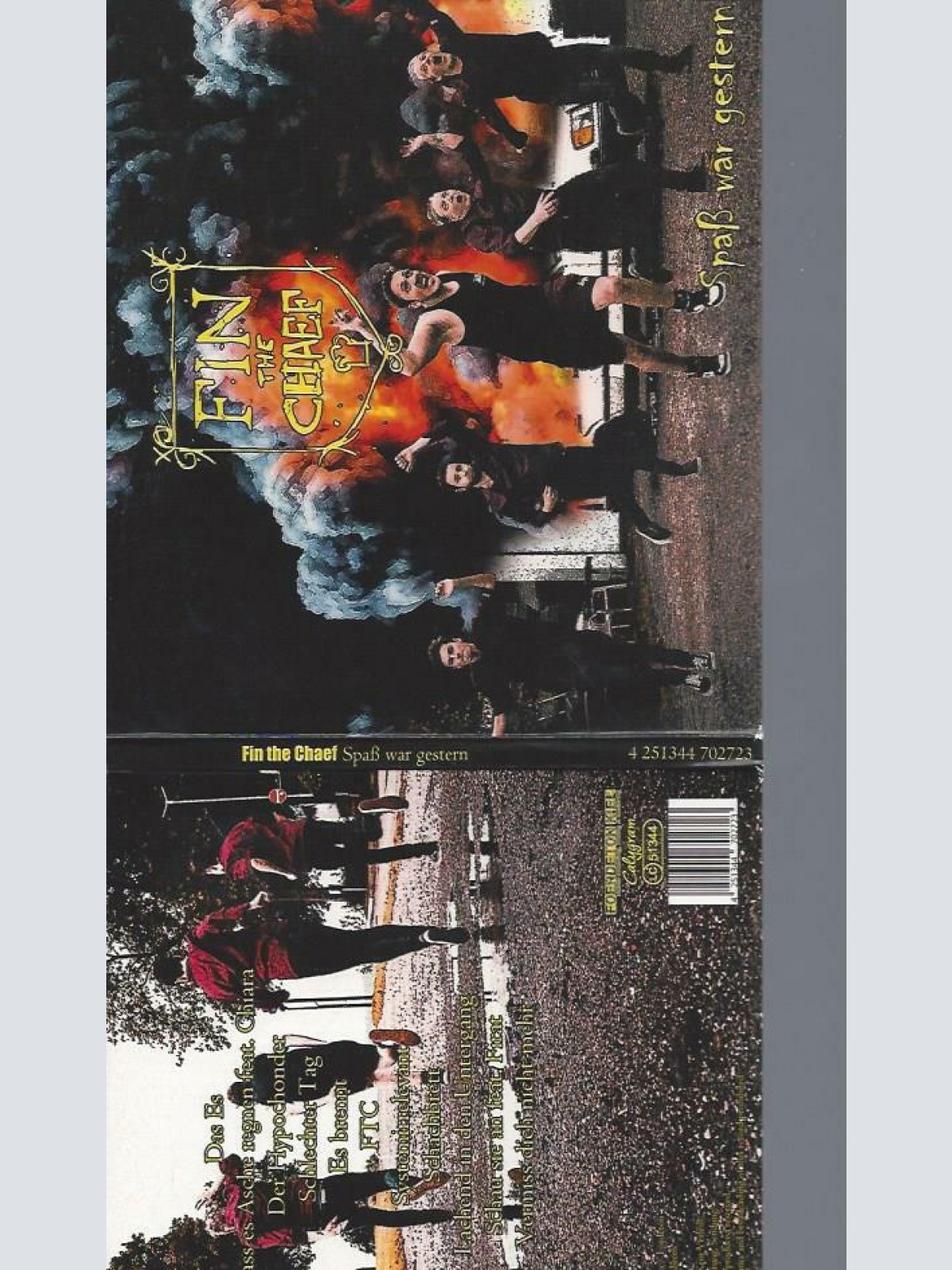 CD-- Fin The Chaef  // Spaß war gestern