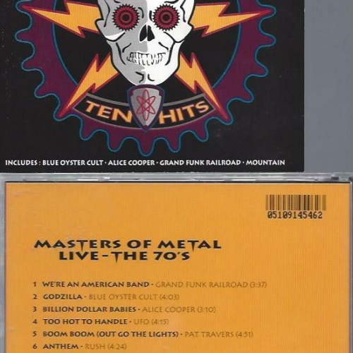 CD-- Master of Metal // Live The 70's