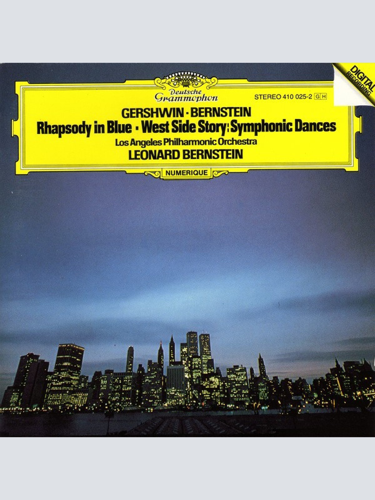 CD, Album Gershwin* • Bernstein* - Los Angeles Philharmonic Orchestra, Leonar...