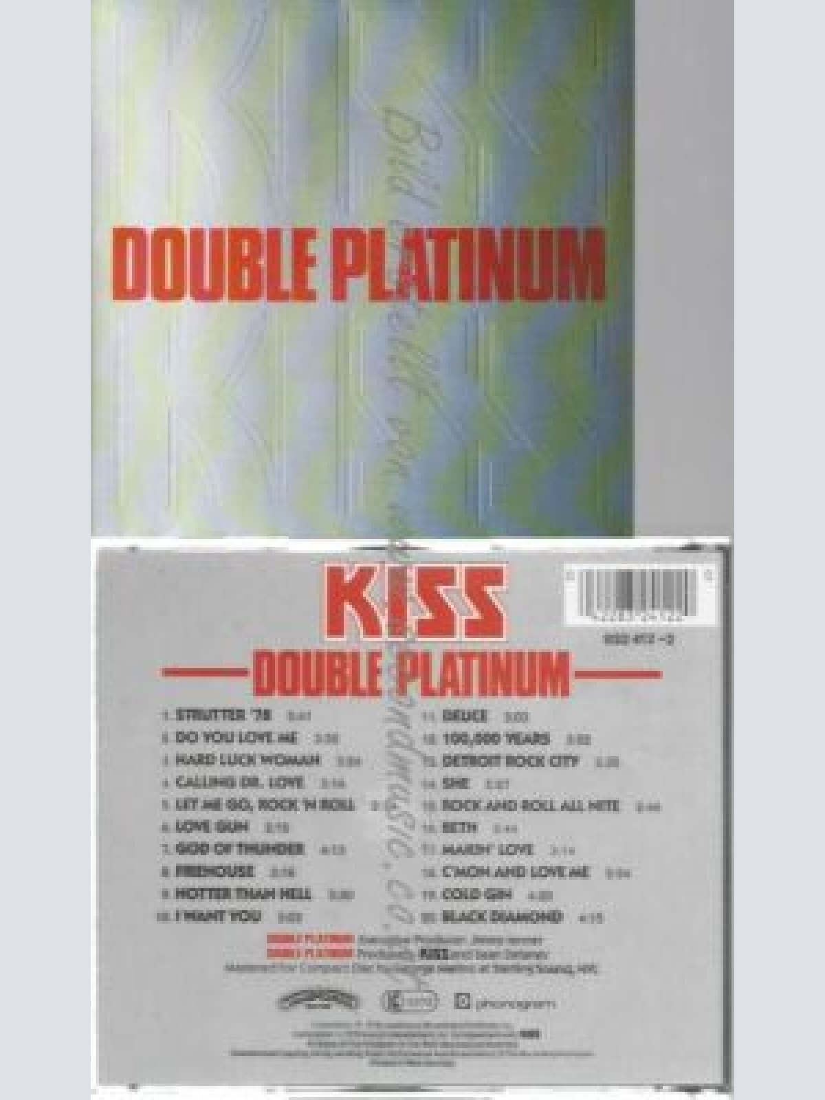 CD--KISS | --DOUBLE PLATINUM