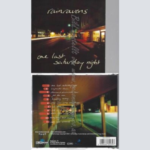 CD--RAINRAVENS | --ONE LAST SATURDAY NIGHT