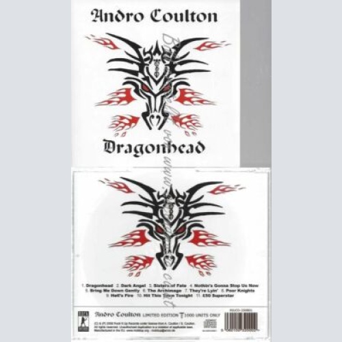 CD--ANDRO COULTON (WITCHFYNDE) | --DRAGONHEAD - LIMITED EDITION