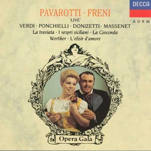CD, Album, RM, 20- Luciano Pavarotti • Mirella Freni - 'LIVE'