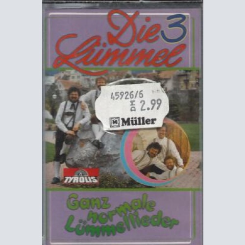 MC--Die 3 Lümmel --Ganz normale Lümmellieder