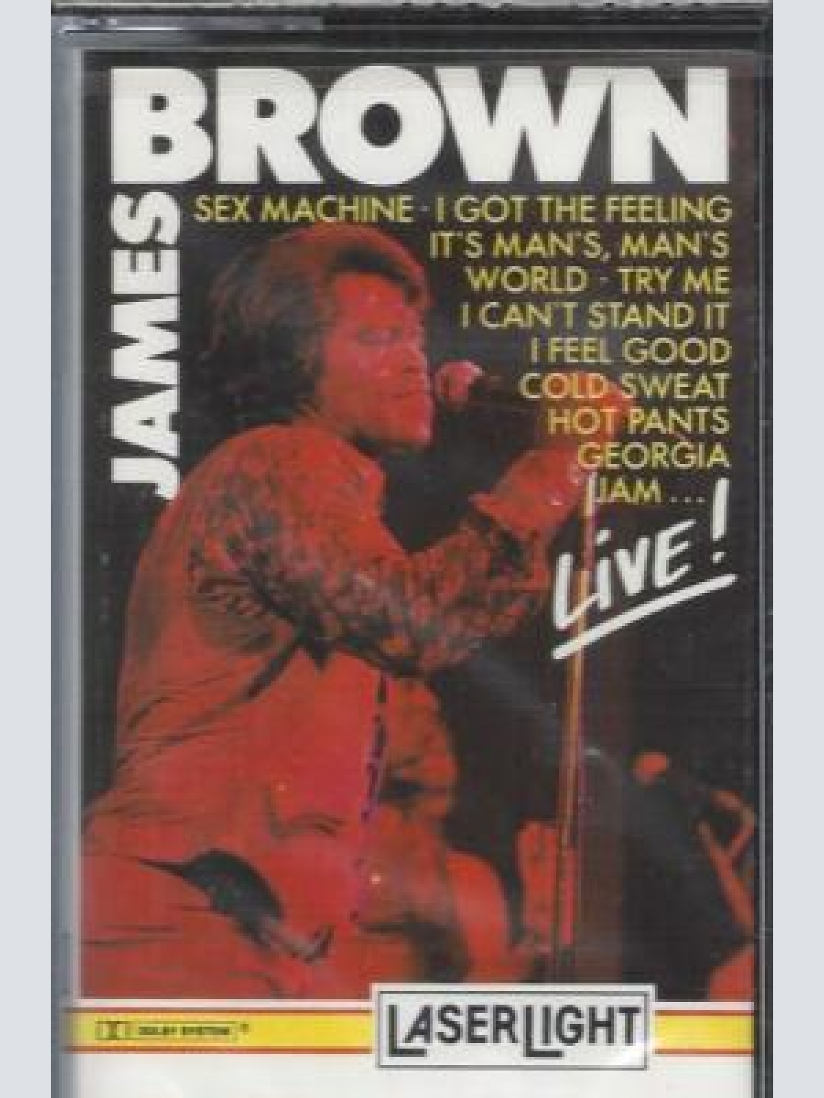 MC--James Brown --Live