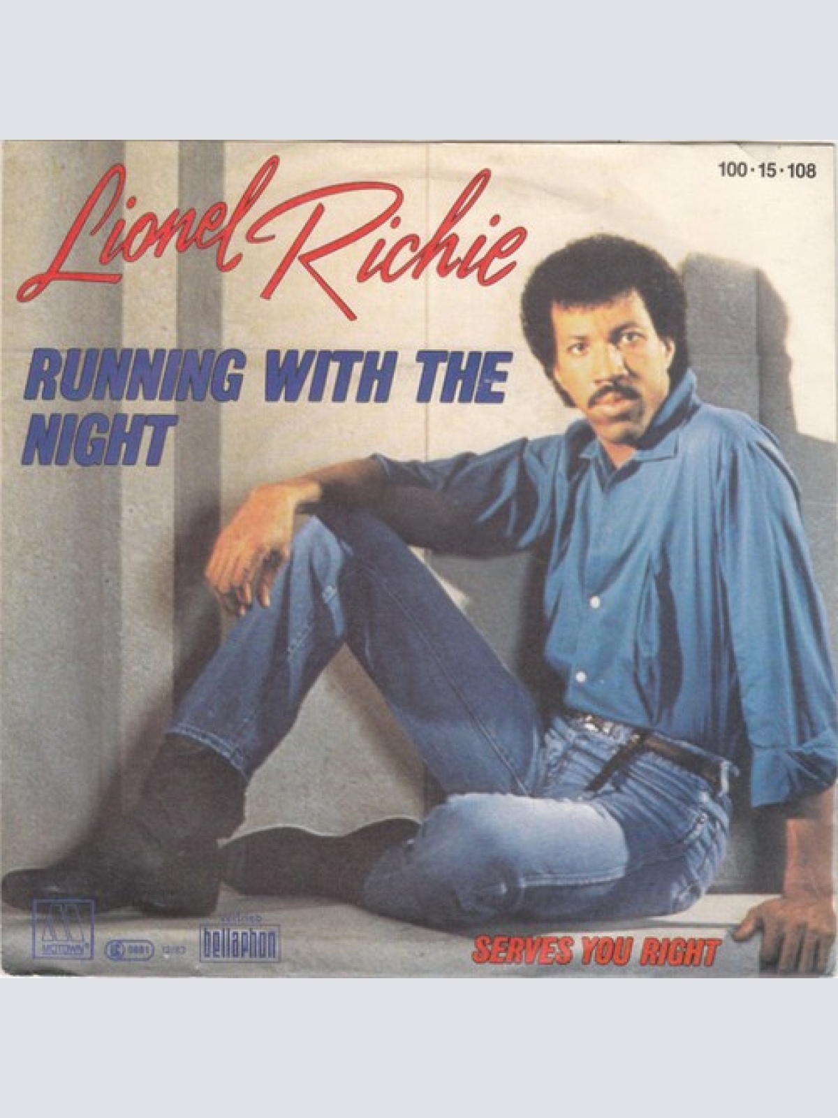 7", Single Lionel Richie - Running With The Night