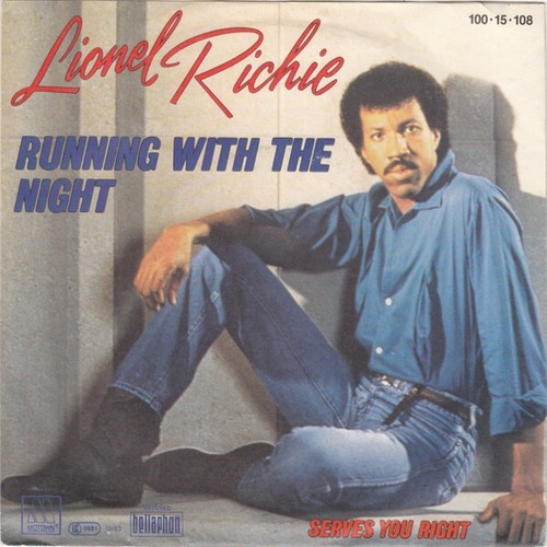 7", Single Lionel Richie - Running With The Night