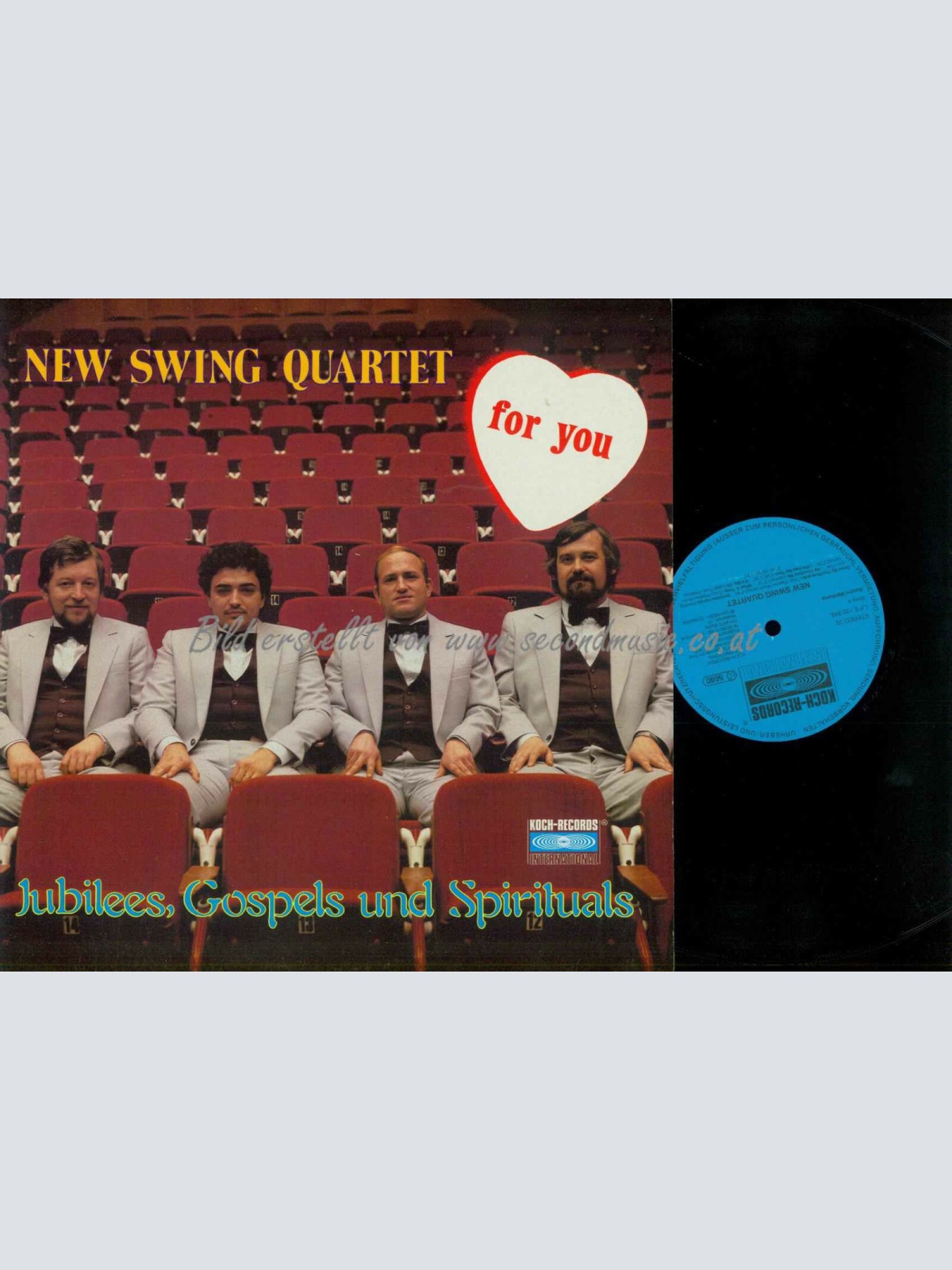 LP--New Swing Quartet – For You // NM