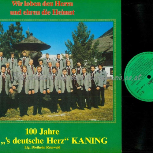 LP--100 Jahre MGV deutsches Herz Kaning  // NM