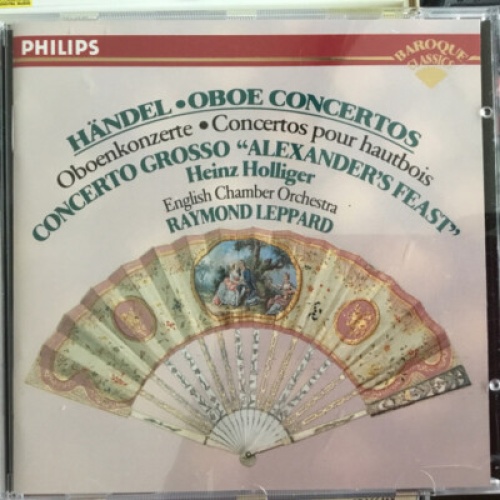 CD, Comp, RE Händel* - Heinz Holliger, English Chamber Orchestra, Raymond Lep...