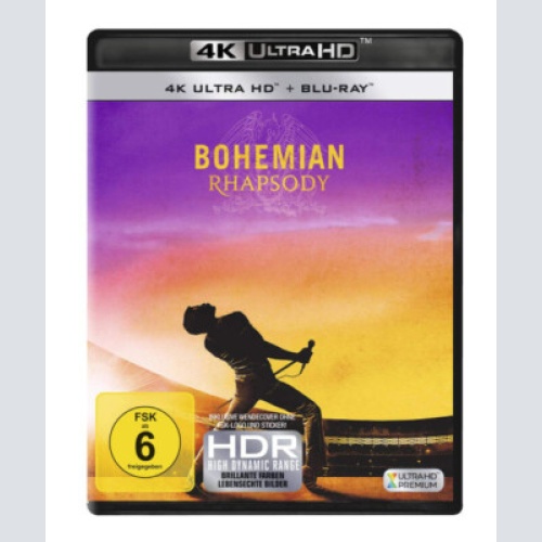 Blu-ray, Multichannel + Ultra HD Blu-ray, 4K, Mult No Artist - Bohemian Rhapsody