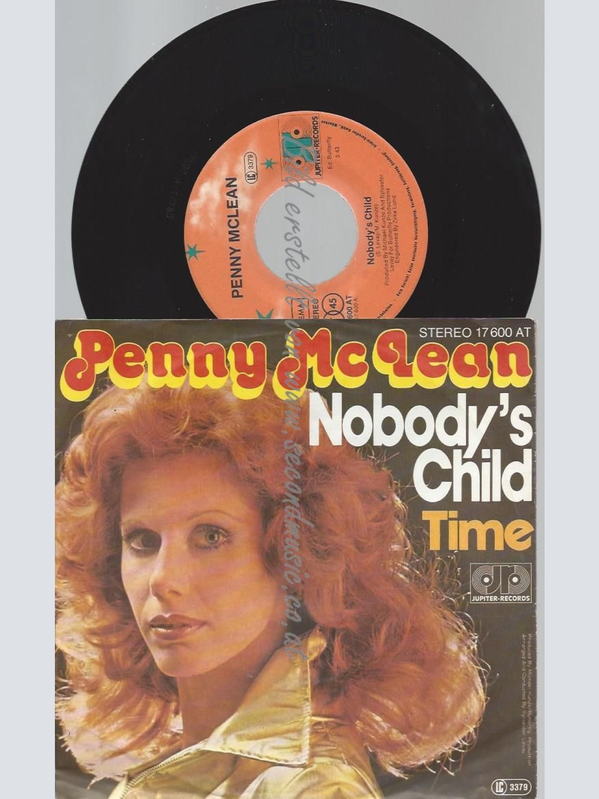 7"   Penny McLean  Nobody's Child