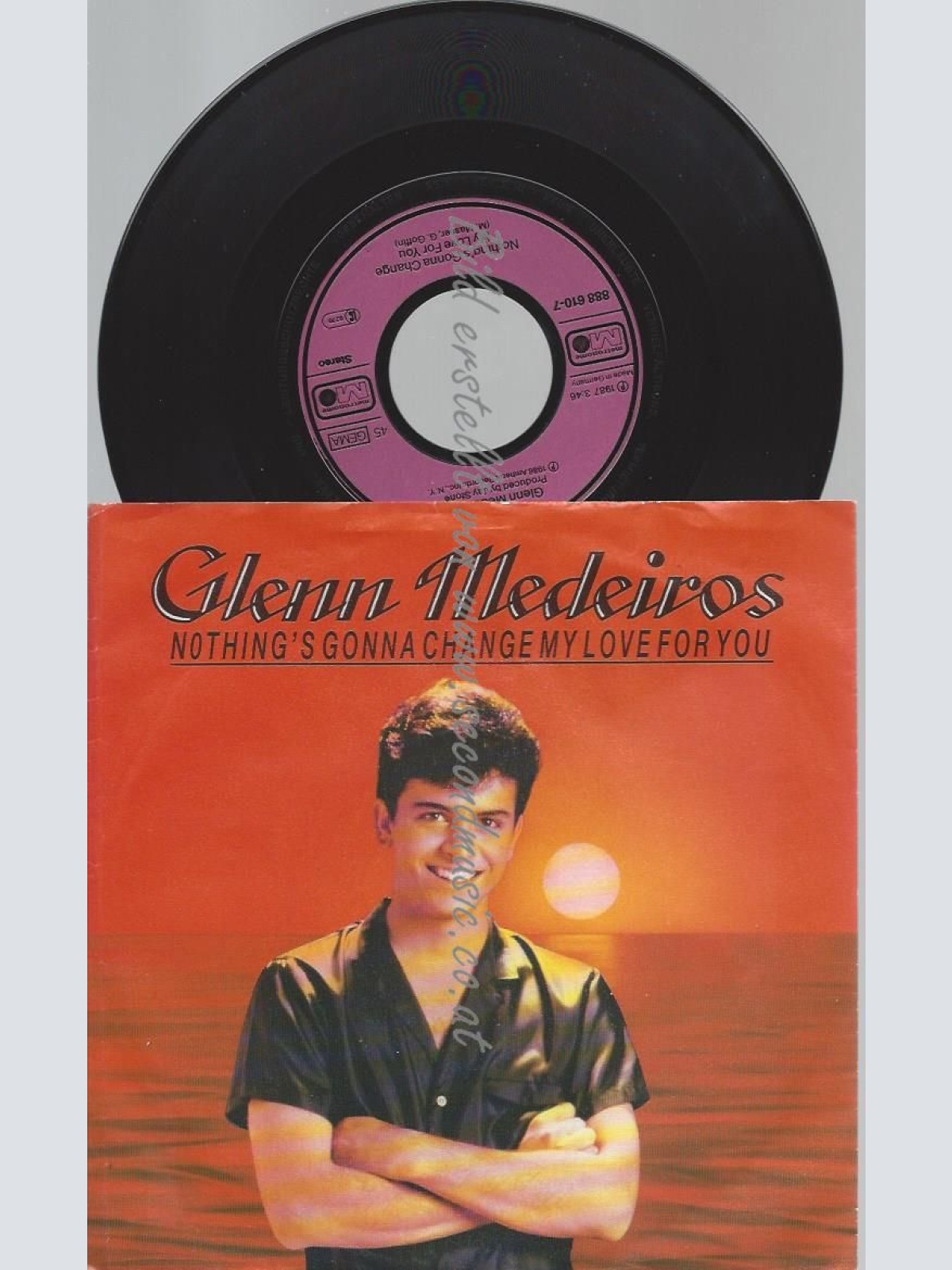 7"   Glenn Medeiros – Nothing's Gonna Change My Love For You
