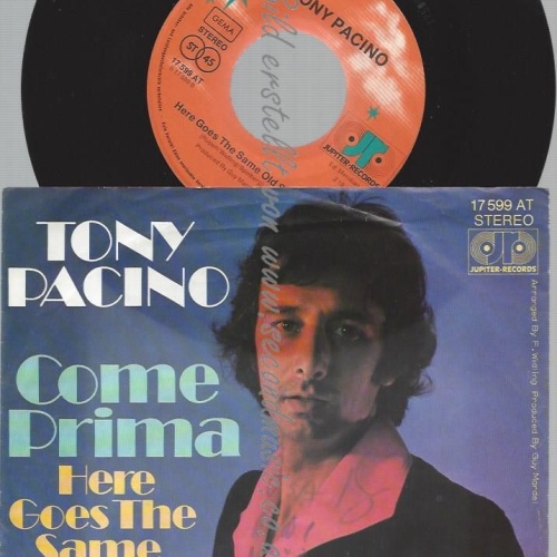 7"  Tony Pacino – Come Prima