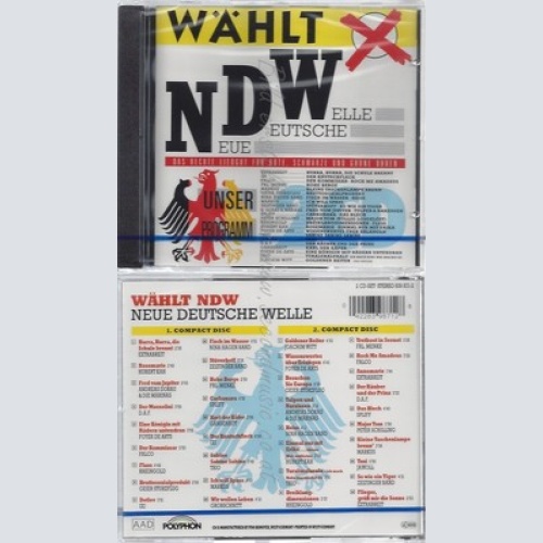 CD--NM-SEALED-VARIOUS -1989- - DOPPEL-CD -- WÄHLT NDW