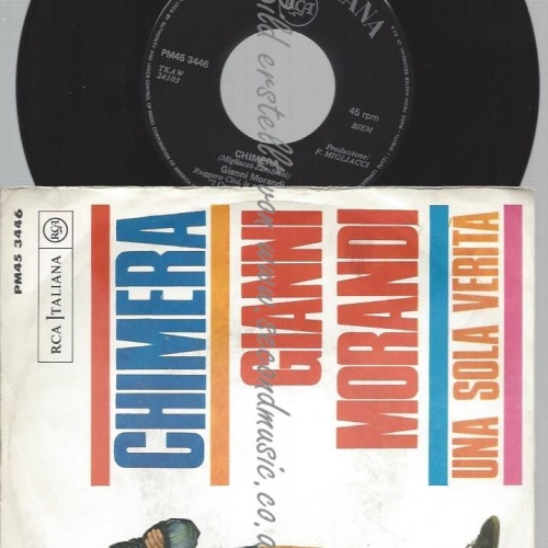 7"   Gianni Morandi  Chimera