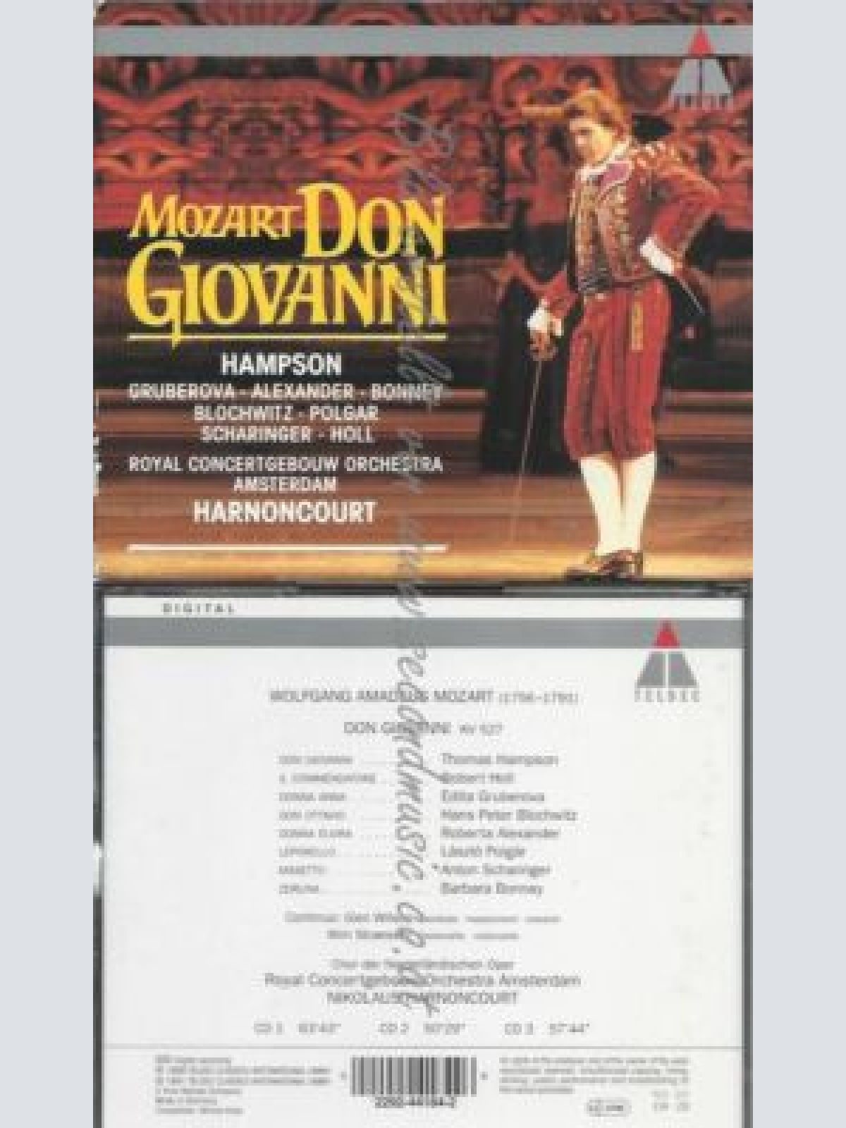 CD-- -MOZART: DON GIOVANNI (GESAMTAUFNAHME) (ITAL.)
