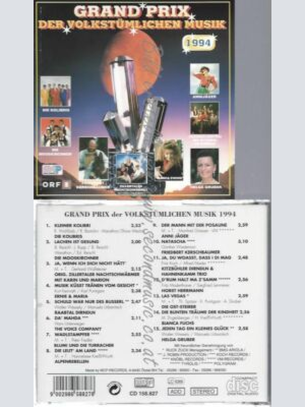 CD--Grand Prix der Volkstümlichen Musik 1994