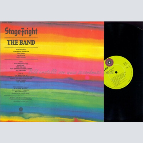 LP-- The Band – Stage Fright --US LP SW-425