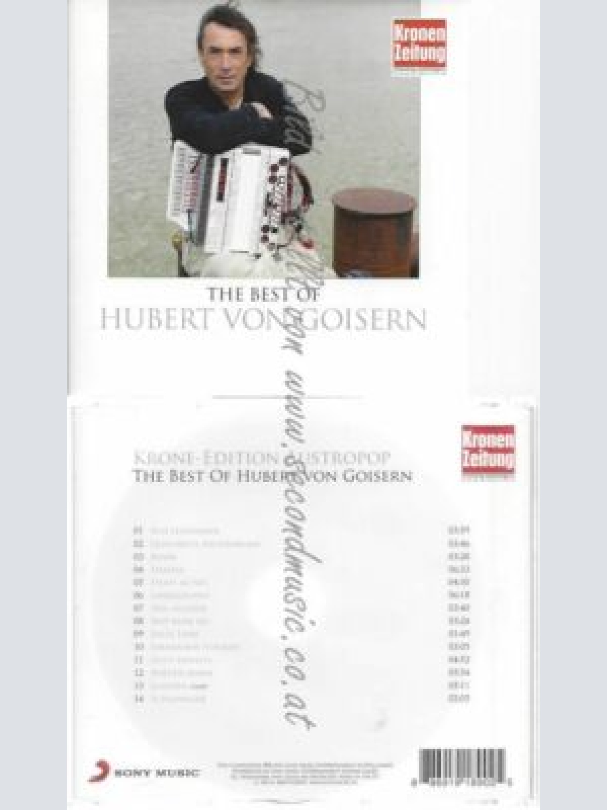 CD--VON GOISERN,HUBERT | --KRONE-EDITION AUSTROPOP-BEST OF
