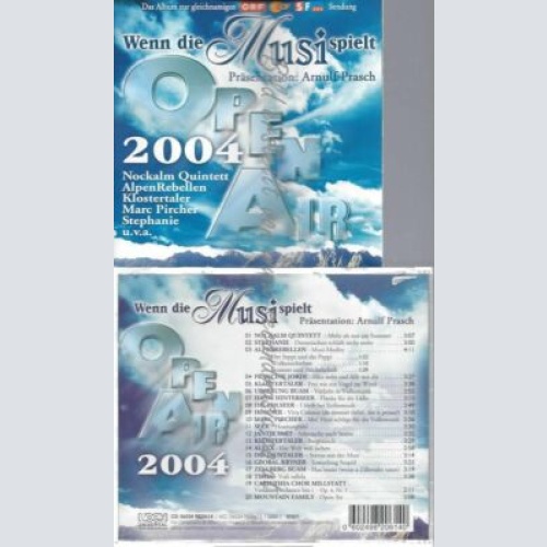 CD--VARIOUS | --WENN DIE MUSI SPIELT-OPEN AIR  2004