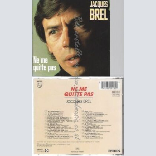 CD--JACQUES BREL--AU PRINTEMPS