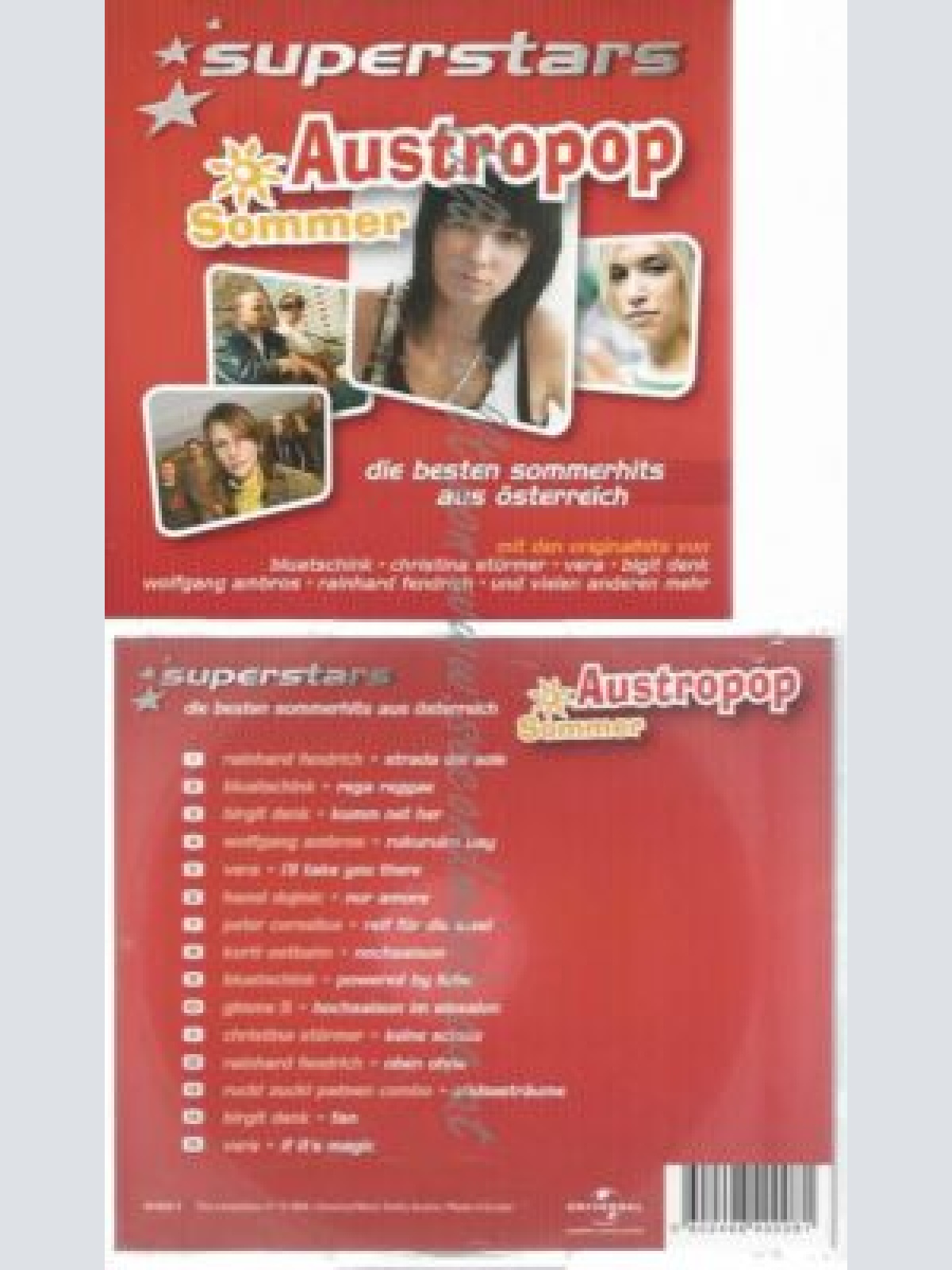CD--VARIOUS | --SUPERSTARS - AUSTROPOP SOMMER