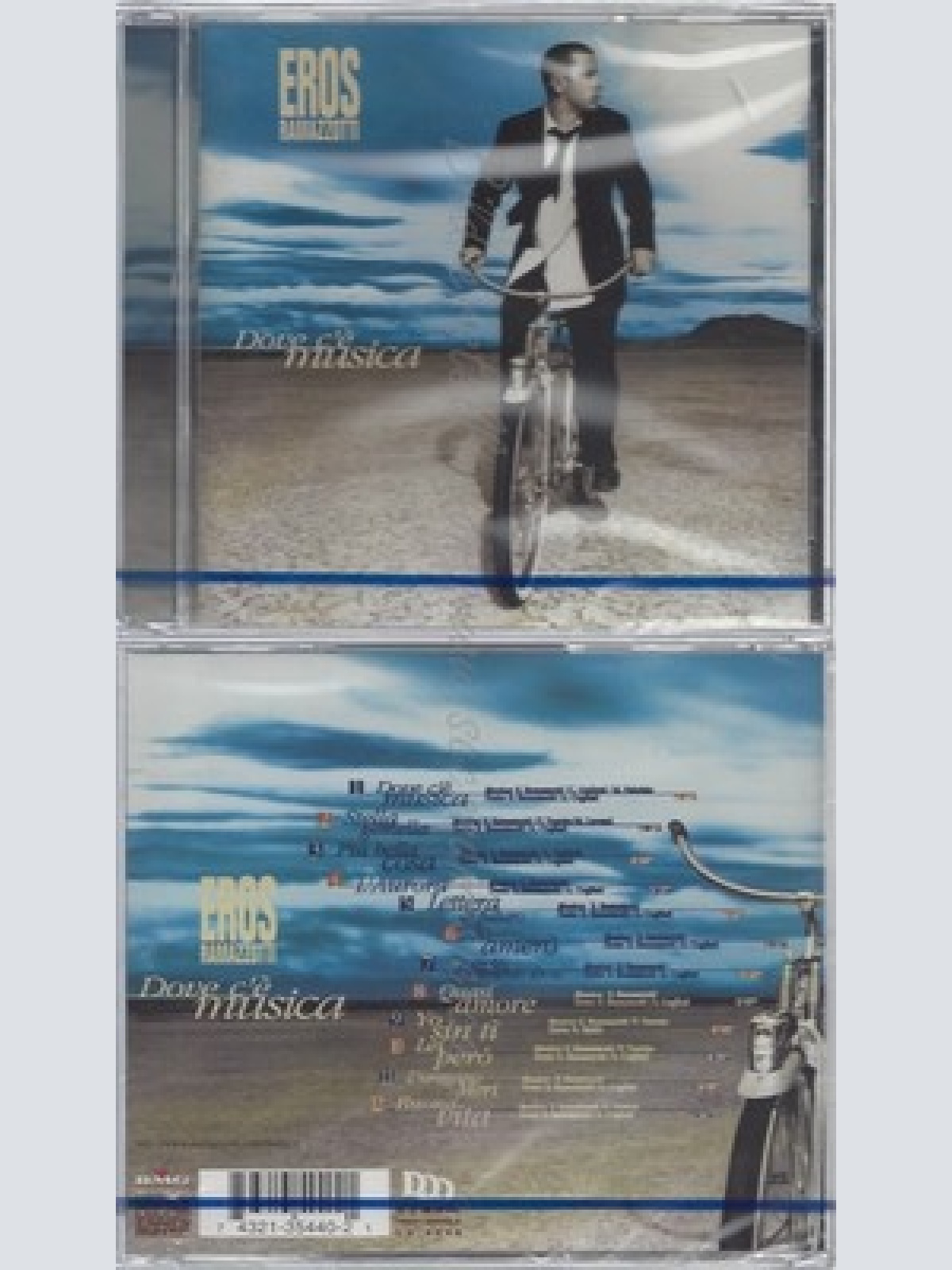 CD--NM-SEALED--EROS RAMAZZOTTI--DOVE C'E MUSICA