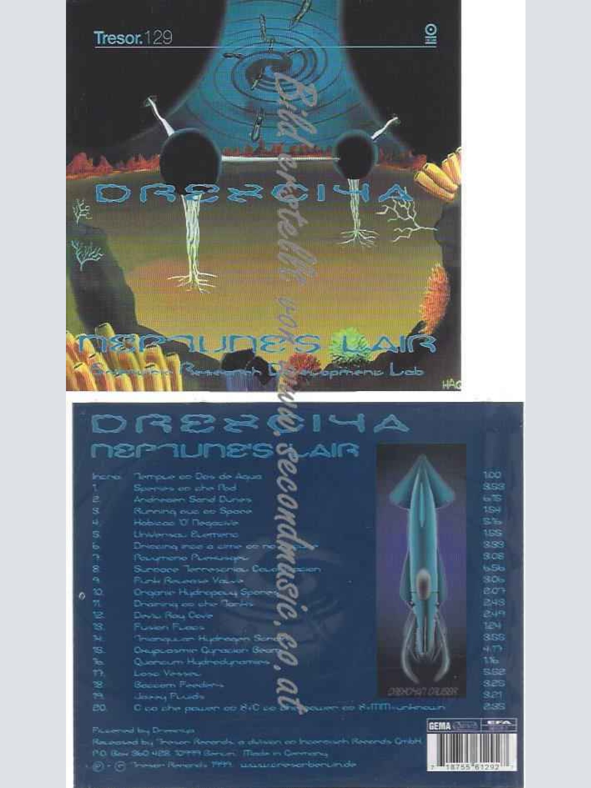 CD--Drexciya | --Neptune's Lair