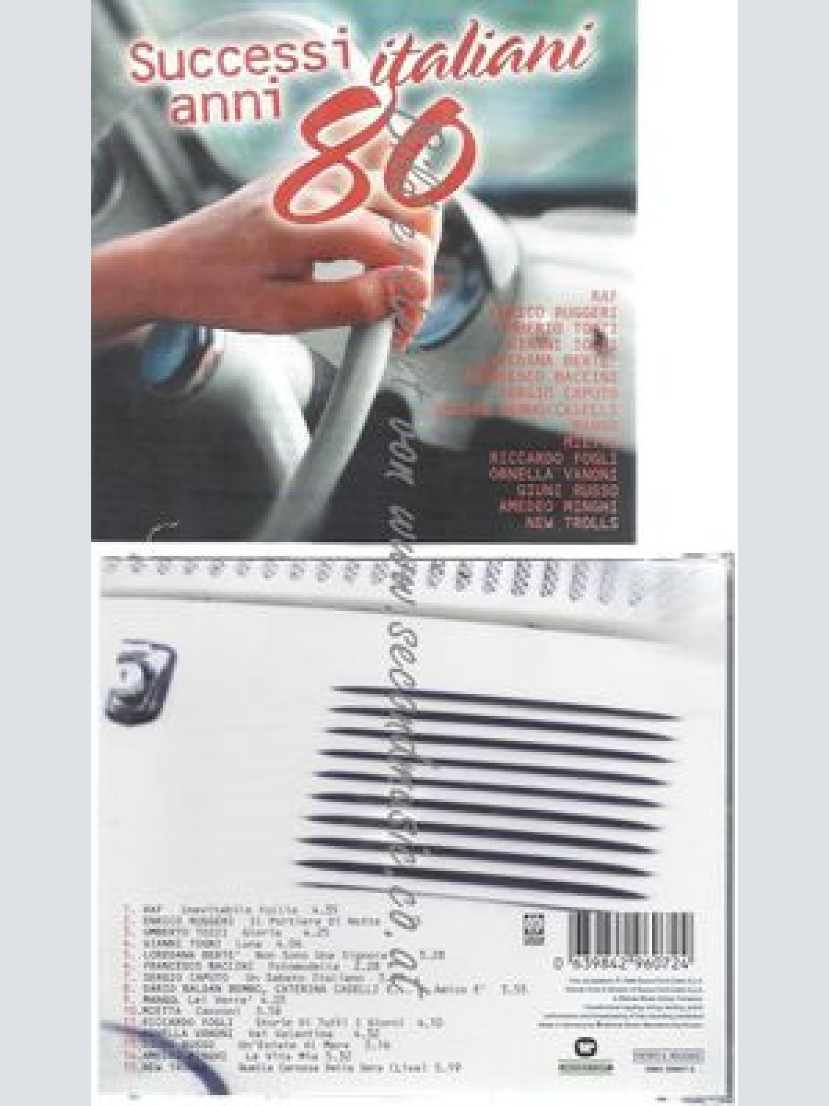 CD--VARIOUS--BELLA ITALIA-DIE 80 ER JAHRE