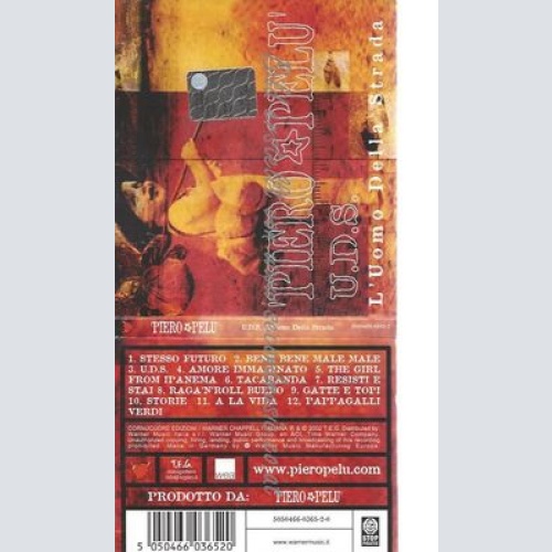 CD--PIERO PELU--U.D.S.L'UMOMO DELL S
