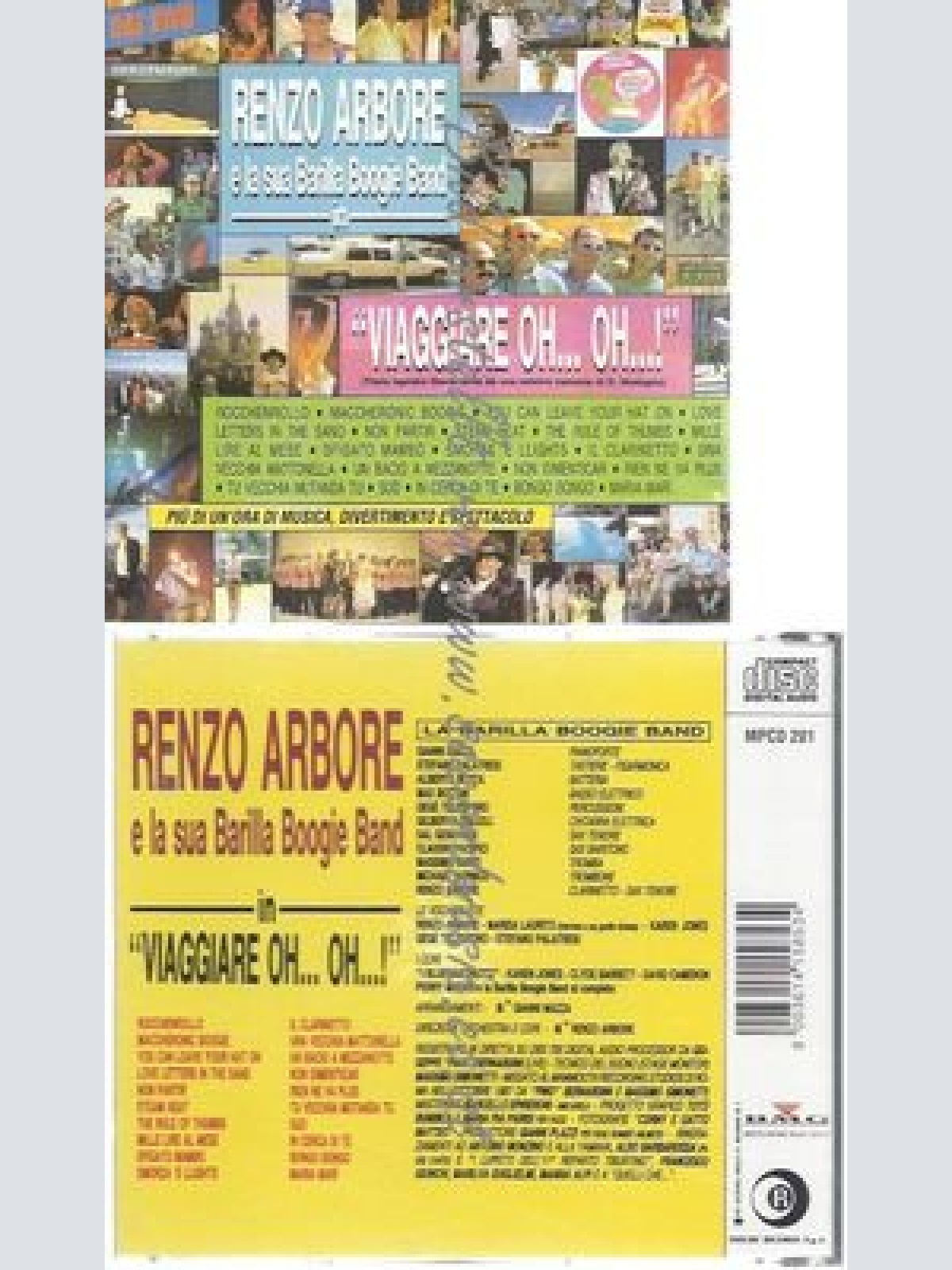 CD--RENZO ARBORE--VIAGGIARE OH OH