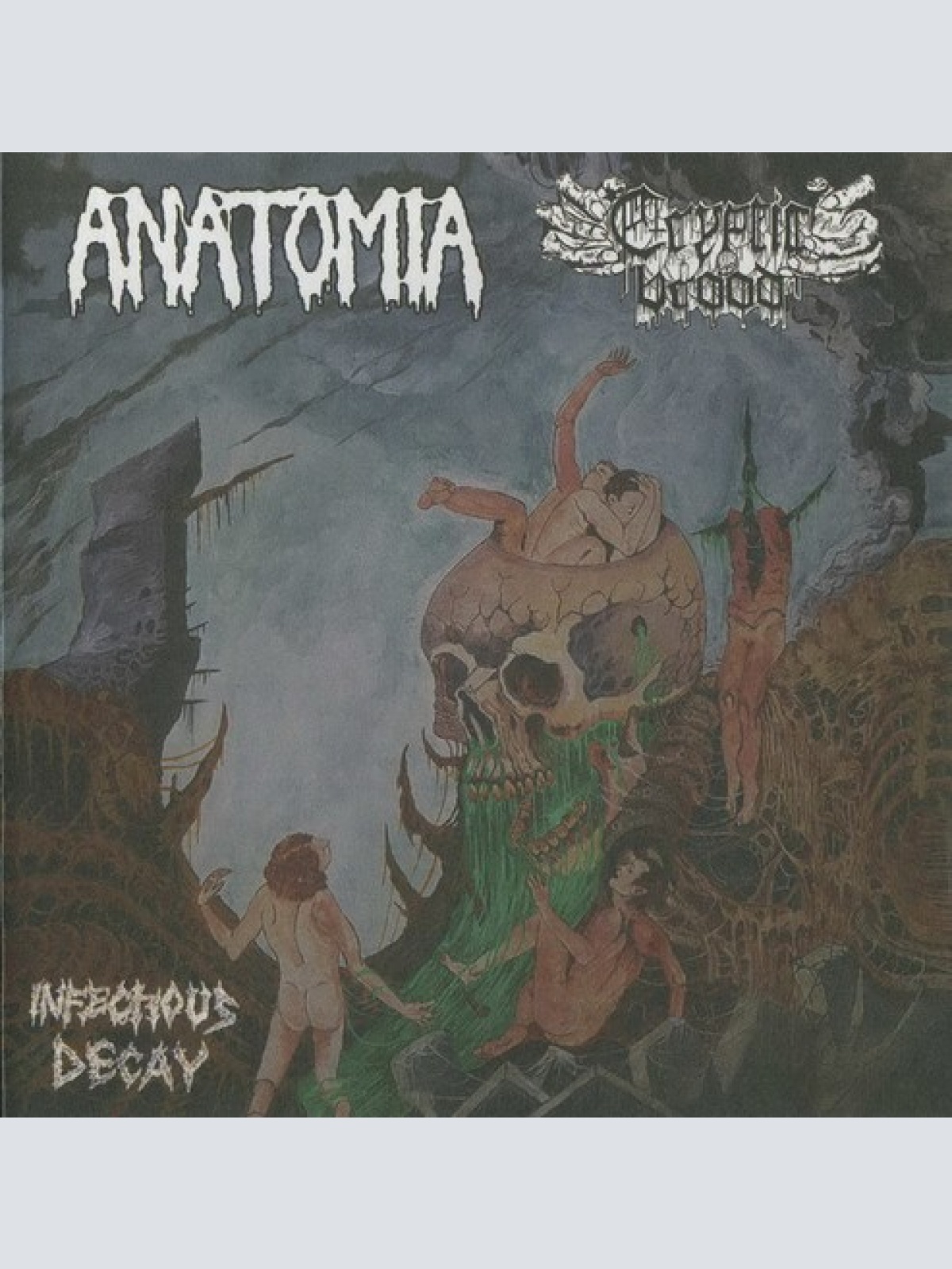 CD Anatomia / Cryptic Brood - Infectious Decay