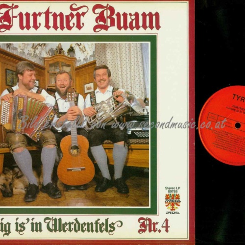 LP-- D'Furtner Buam  -- Lustig is in Werdenfels Nr 4 //   NM