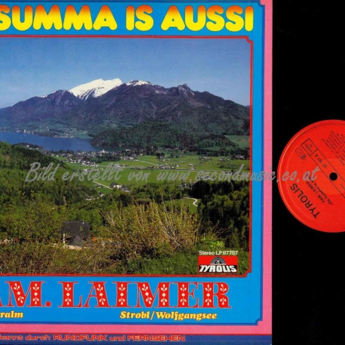 LP-- Fam. Laimer --  Da Summa is Aussi//   NM