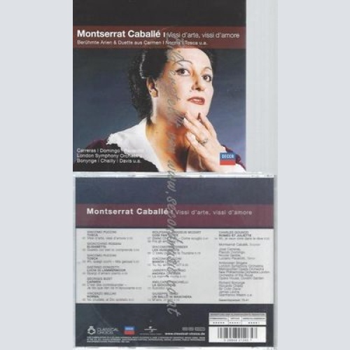 CD--MONTSERRAT CABALLÉ--VISSI D'ARTE, VISSI D'AMORE -CLASSICAL CHOICE-