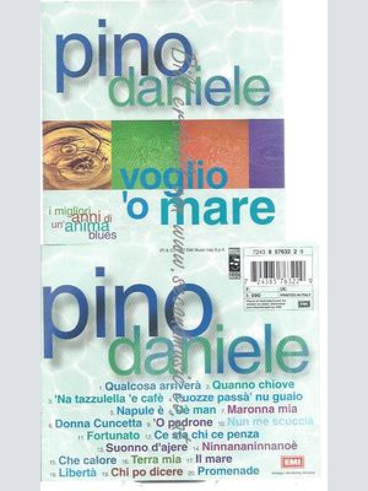 CD--PINO DANIELE--VOGLIO O MARE
