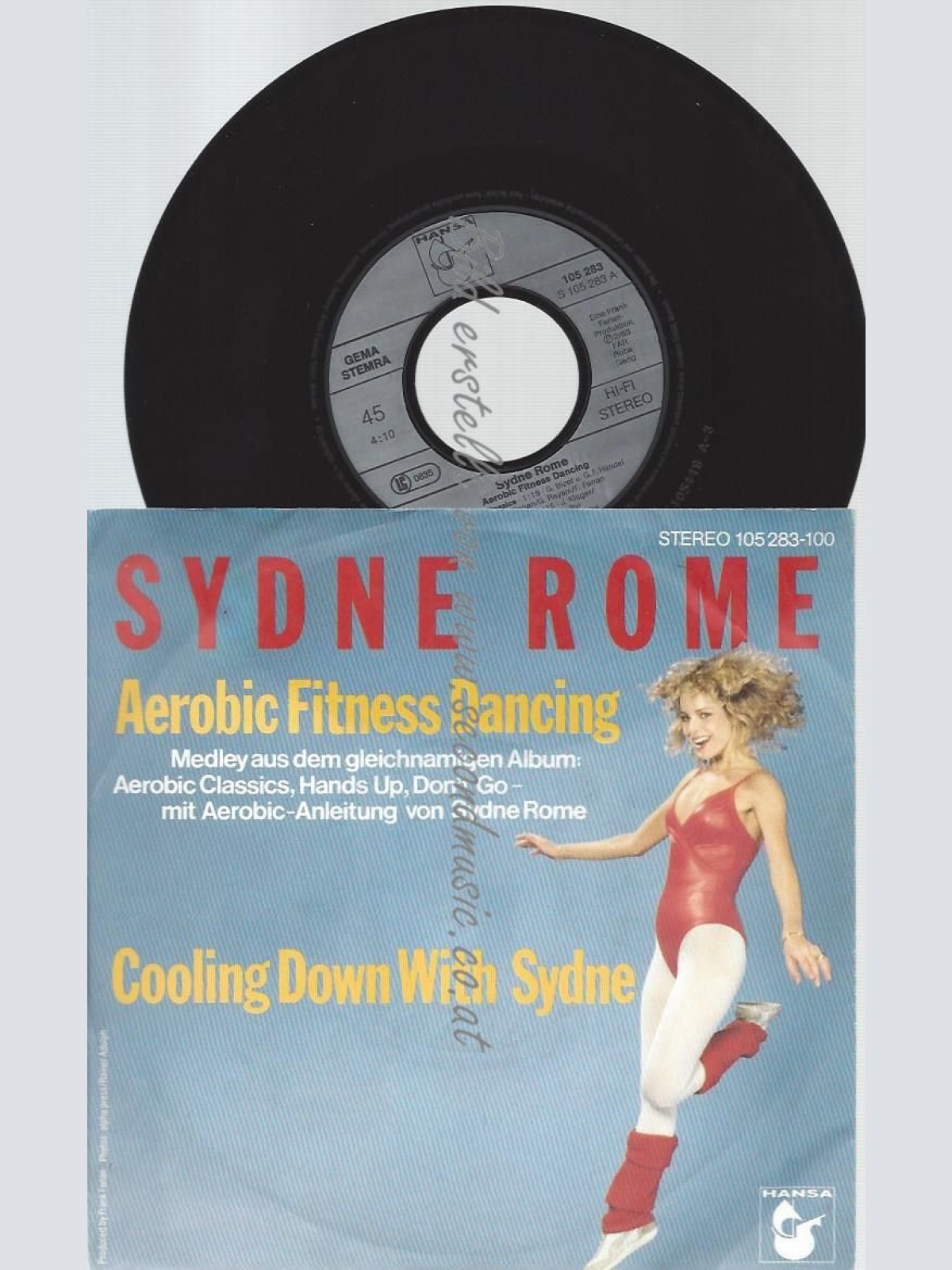 7"    Sydne Rome – Aerobic Fitness Dancing