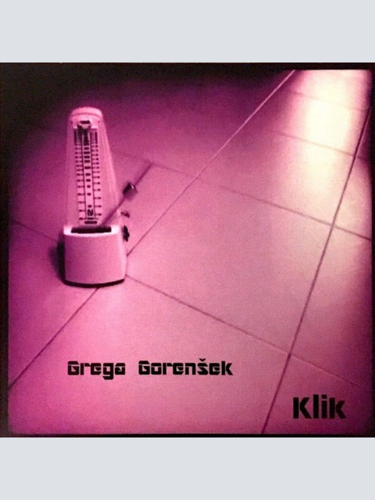 CDr, Album Grega Gorenšek - Klik