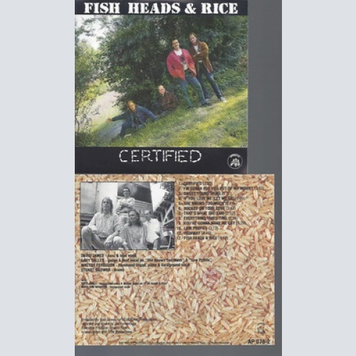 CD-FISH HEADS & RICE CERTIFIED