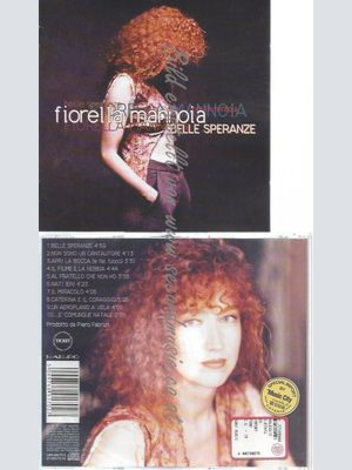 CD--FIORELLA MANNOIA--BELLE SPERANZE