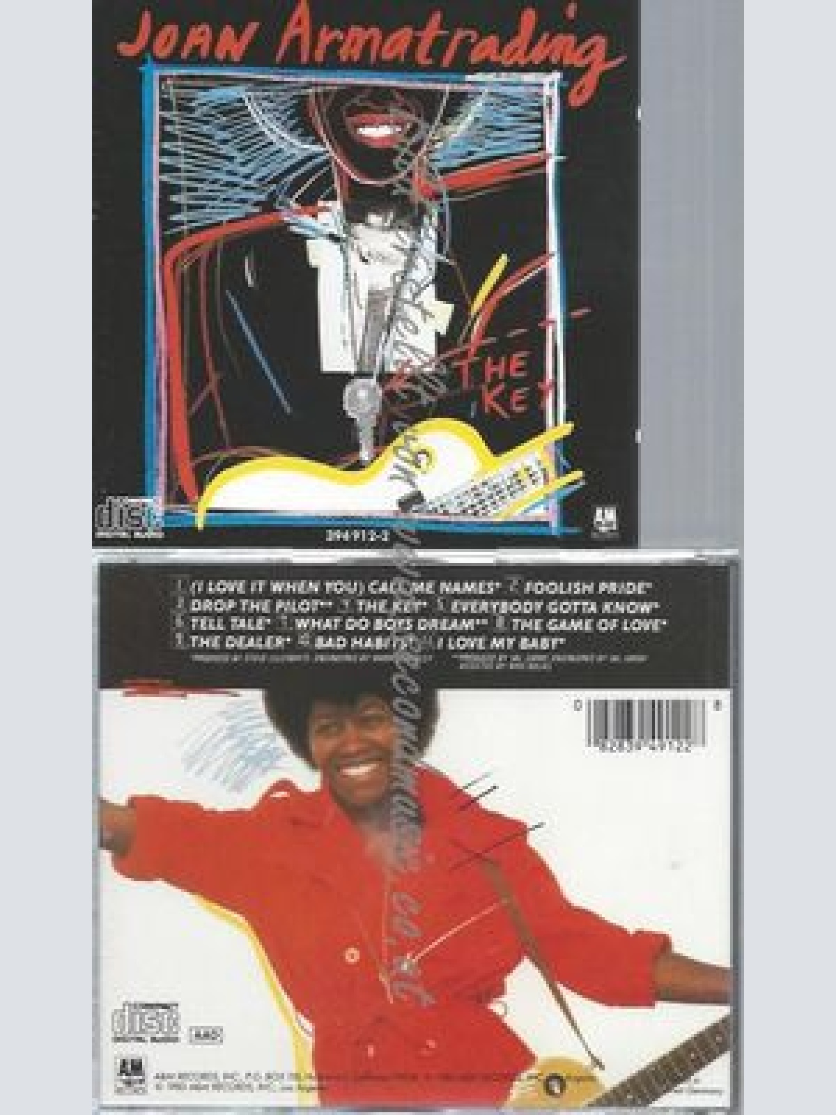 CD--JOAN ARMATRADING--THE KEY